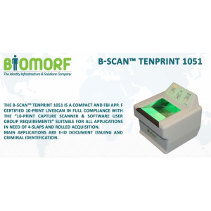 Biomorf B-Scan Ten Print 1051